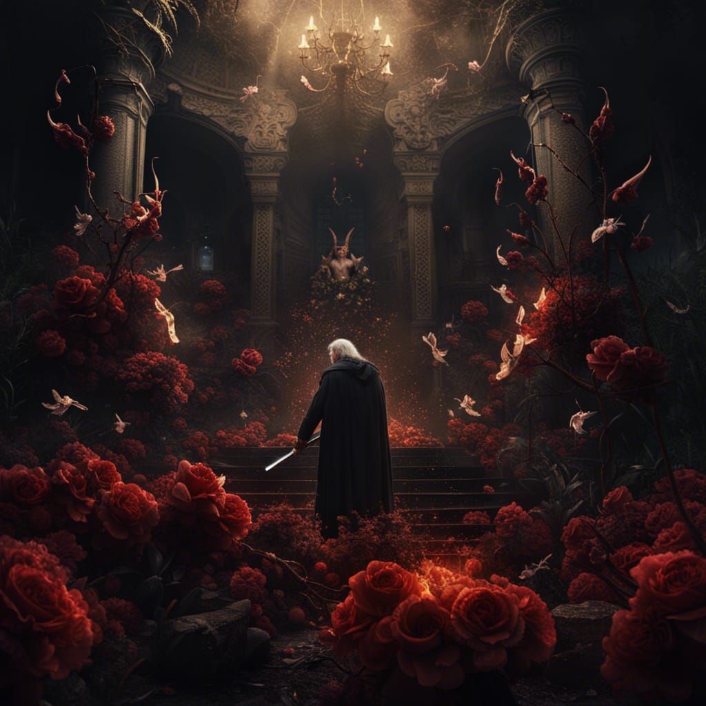 Lucifer's Garden: A Digital Matte Painting