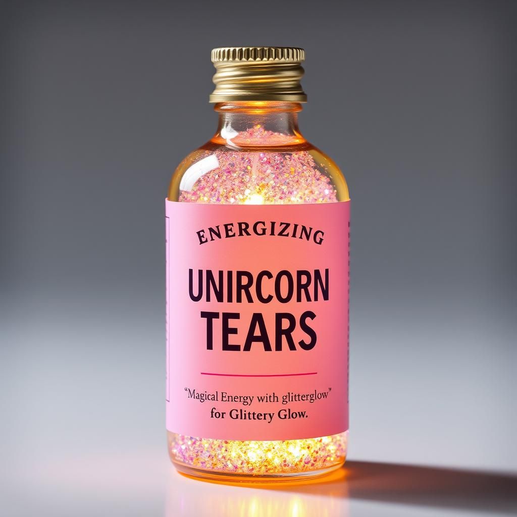 Product Photo: Energizing Unicorn Tears Bottle