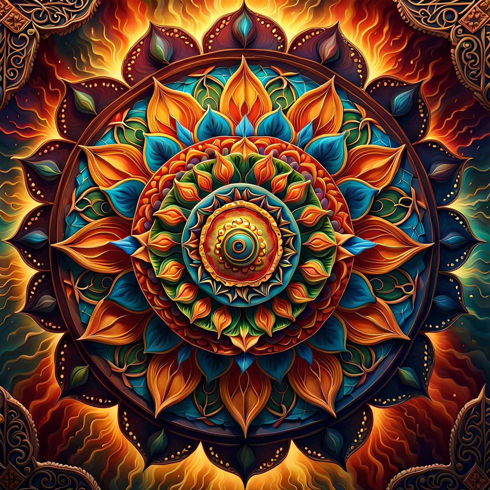 The Beauty Within Mandalas: Serene Spirits and Energetic Vibes