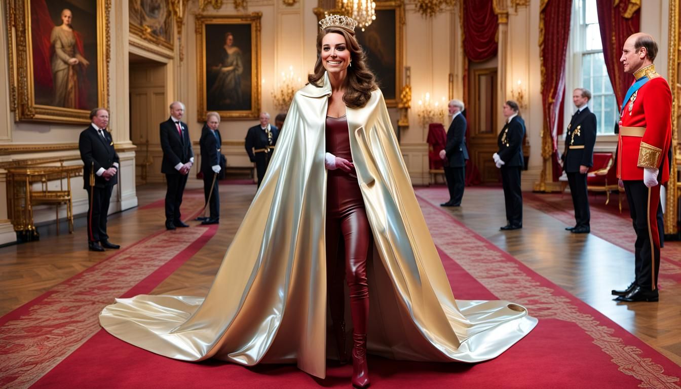 Empress of England: Kate Middleton in Latex