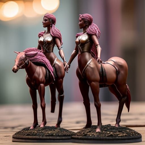 Centauride figurines