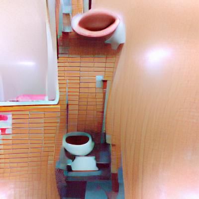 AI Generated Image of a Toilet