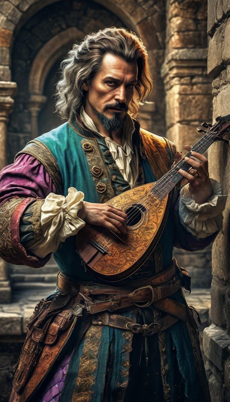 Heroic Bard Duel on Castle Walls