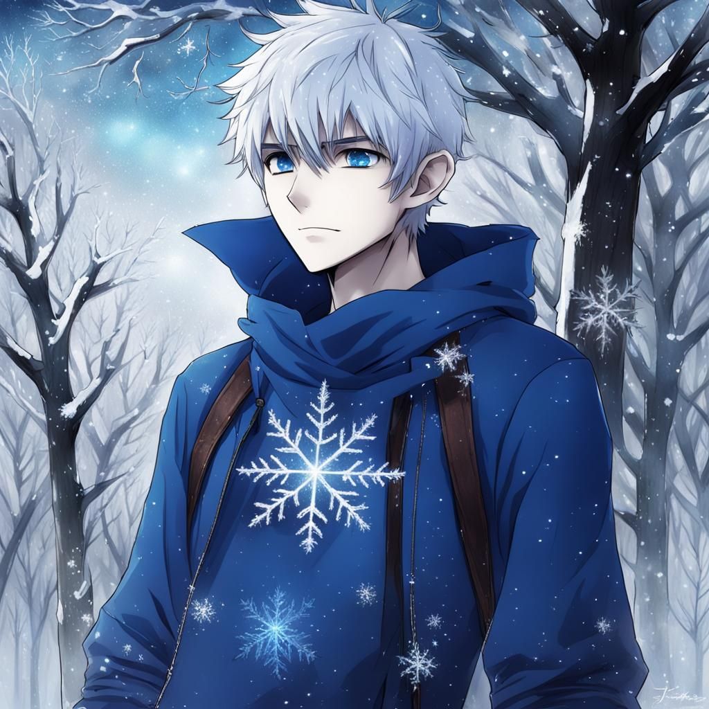 Jack Frost in Anime Style