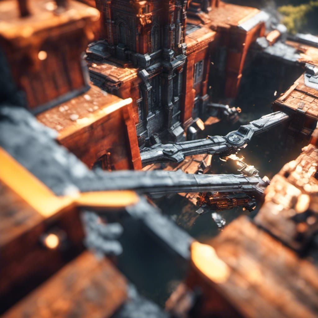 Epic 3D Videogame Graphics in 8K Resolution