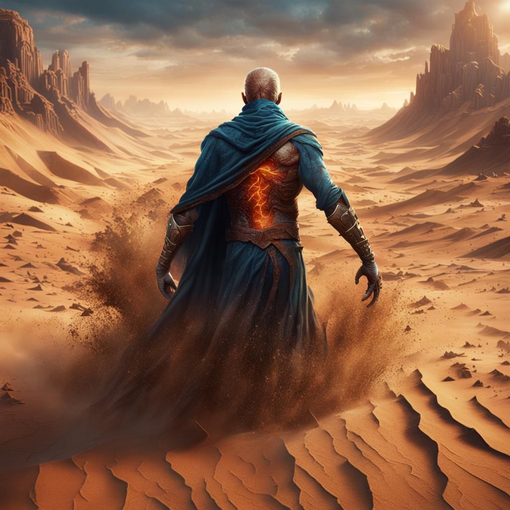 Fantasy World Revelation in Detailed Matte Painting