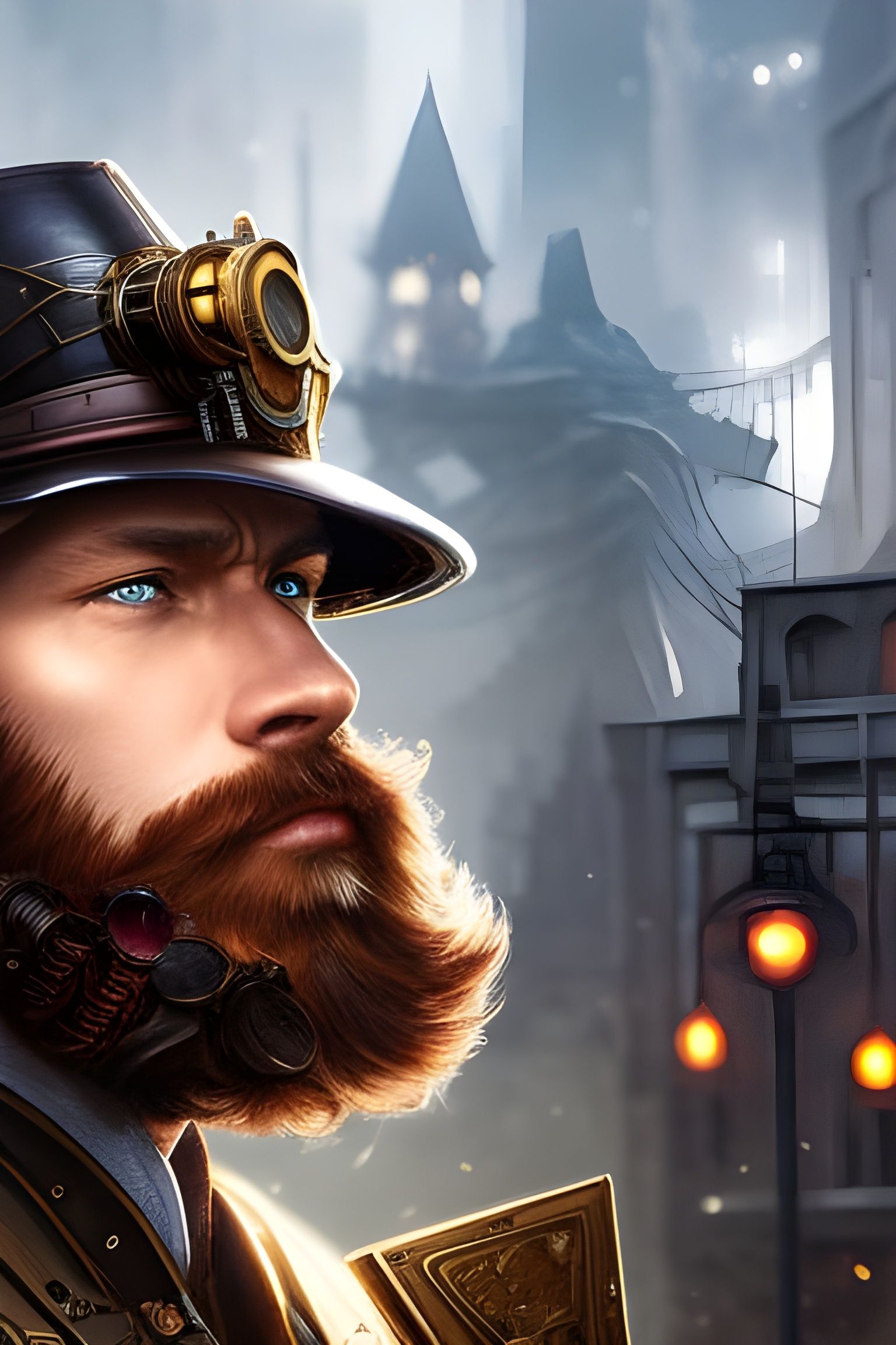 Steampunk miner