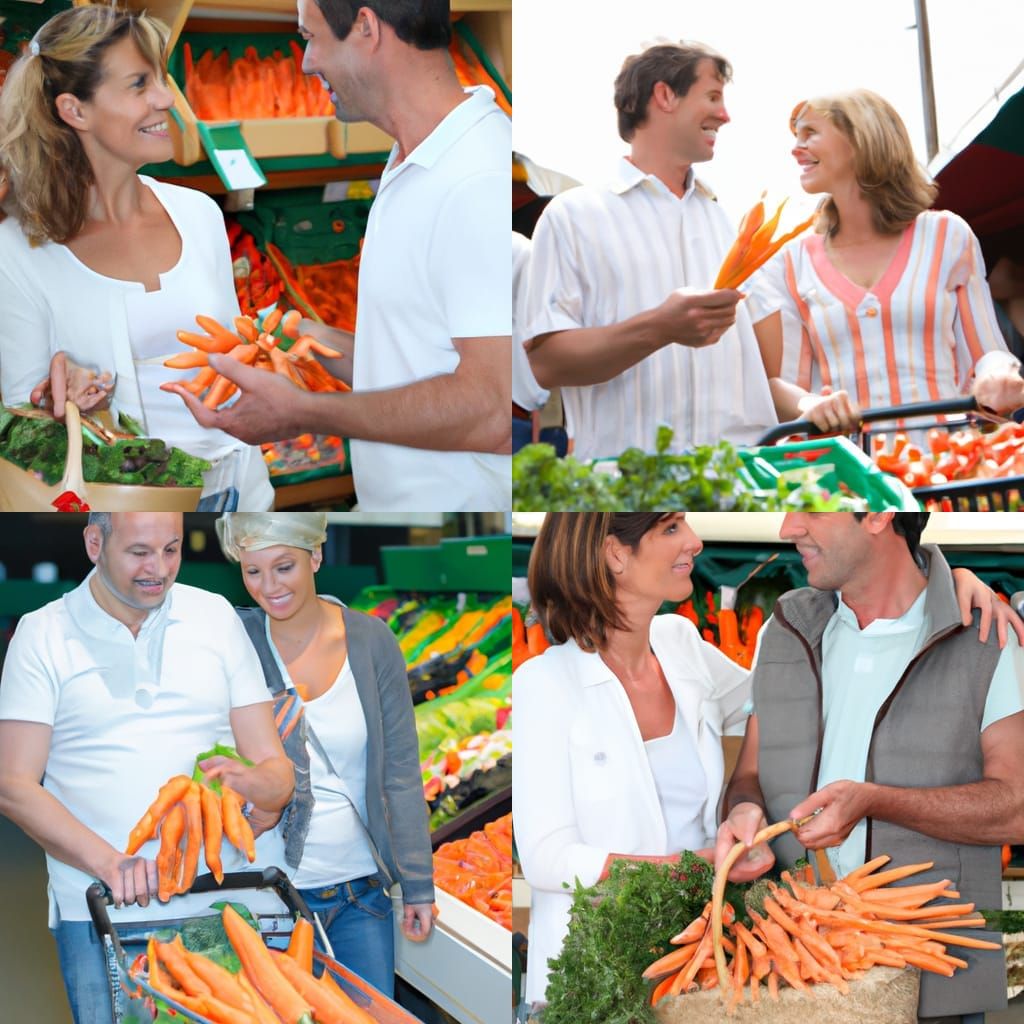Paul and Wife Buy Carrots