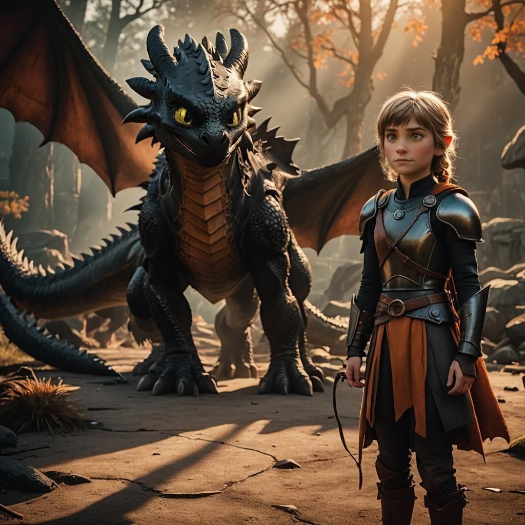 Astrid from How to Train Your Dragon Film Still