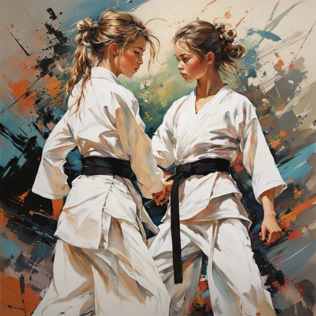 Greetings before the fight