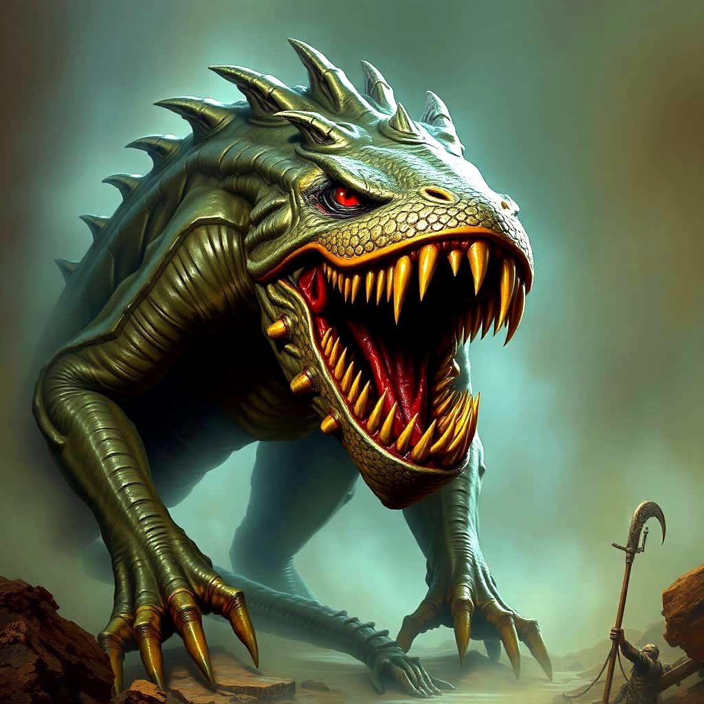 Realistic Creature from a Lost World