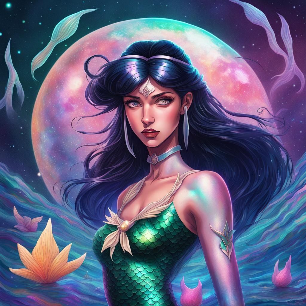 Sailor Pluto As A Mermaid
