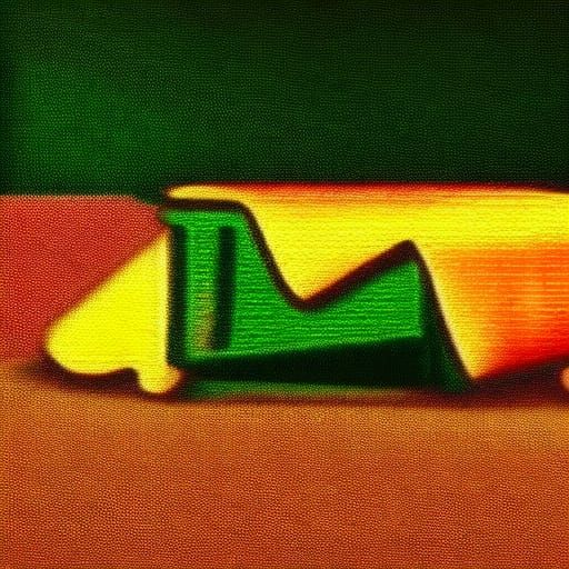 Cartoon Sandwich in New School Tattoo Style