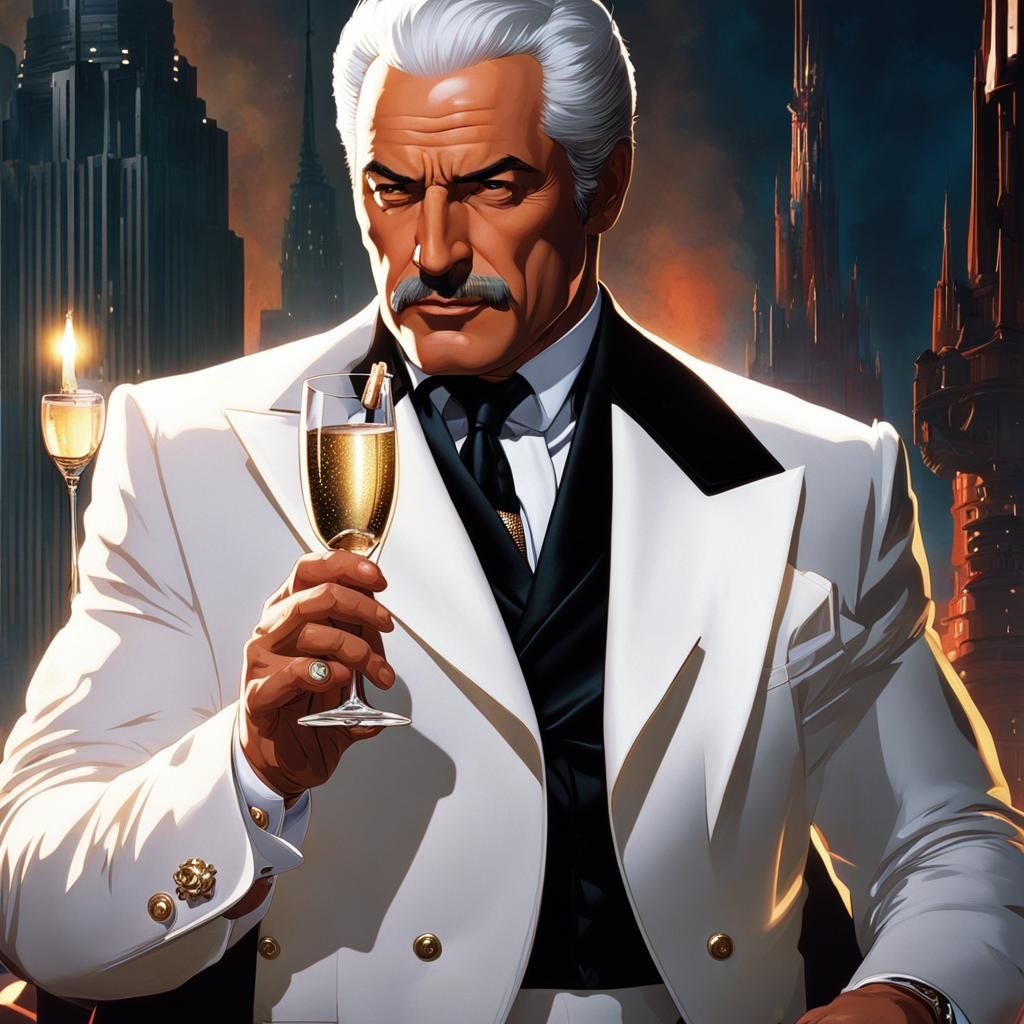 Carmine Falcone: DC Villain with Smoking Gun