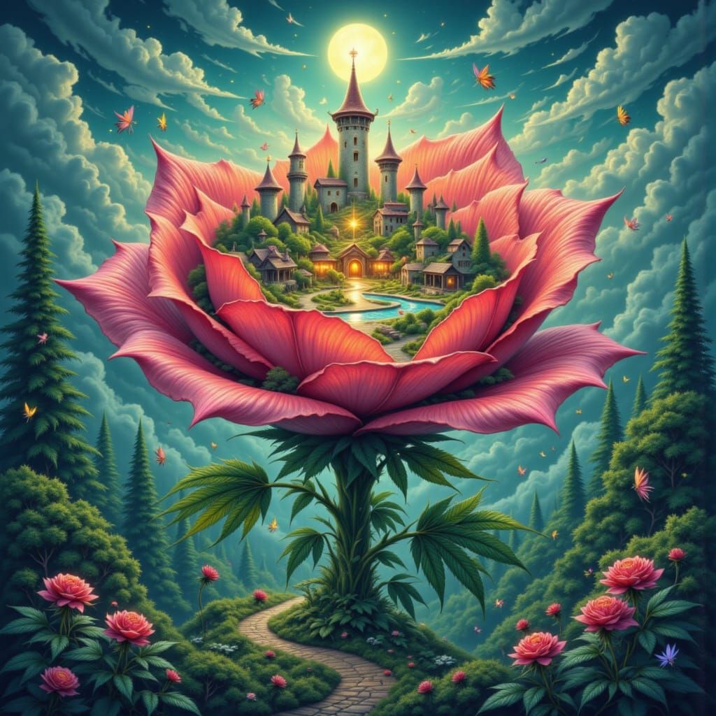 High-Rose Hamlet: Stoner Village in Giant Rose
