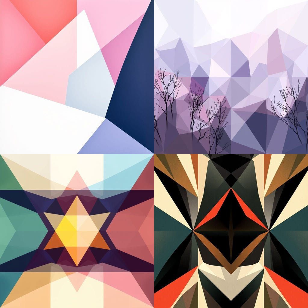 Vibrant Geometric Patterns in Spring