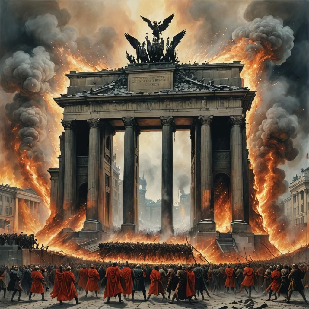 Brandenburg Gate: Entrance to Inferno, Explosive Style