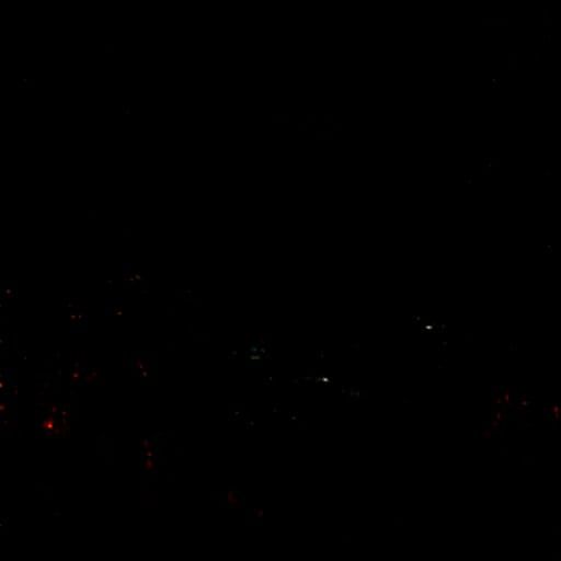 Dark Abstract Oil Painting with Dancing Shadows