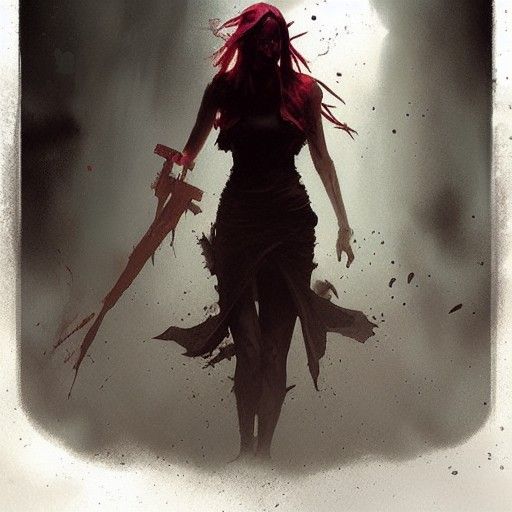 Sinister Toxic Scene by Greg Rutkowski