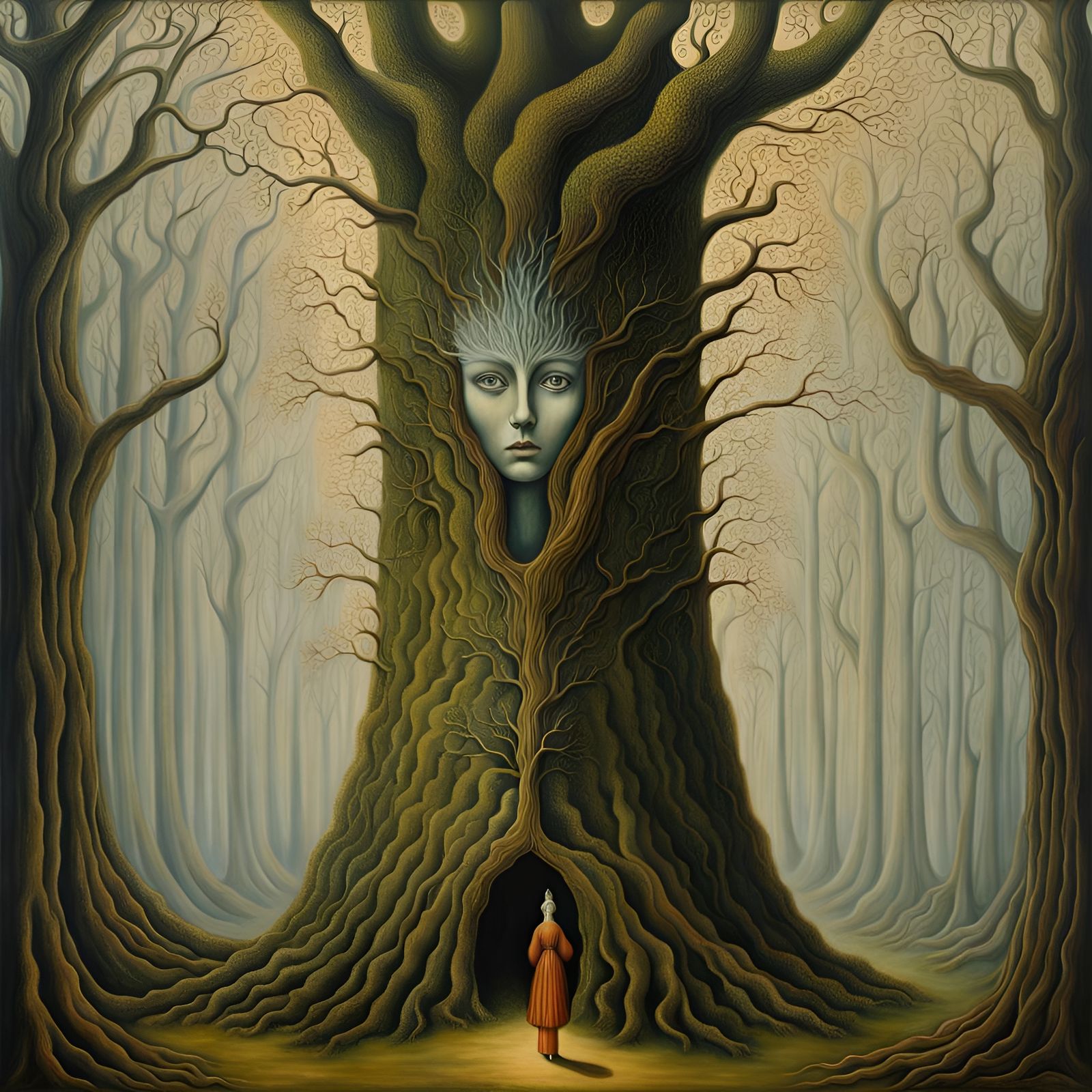 Surrealist Dryad