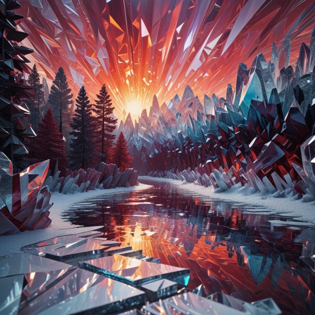 Surreal Kaleidoscope Photography in Vibrant Colors