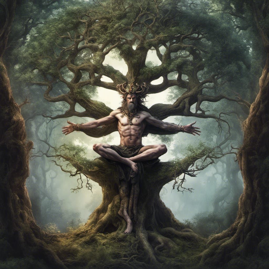 Cernunnos: The Celtic God as Ancient Tree