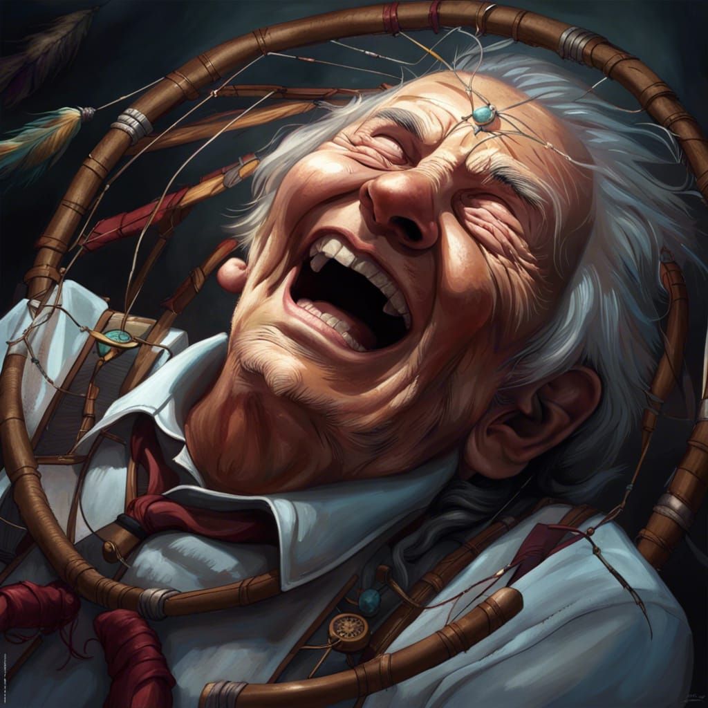 Dreamcatcher Thief Steals Nightmares: Hyperrealistic Splash ...