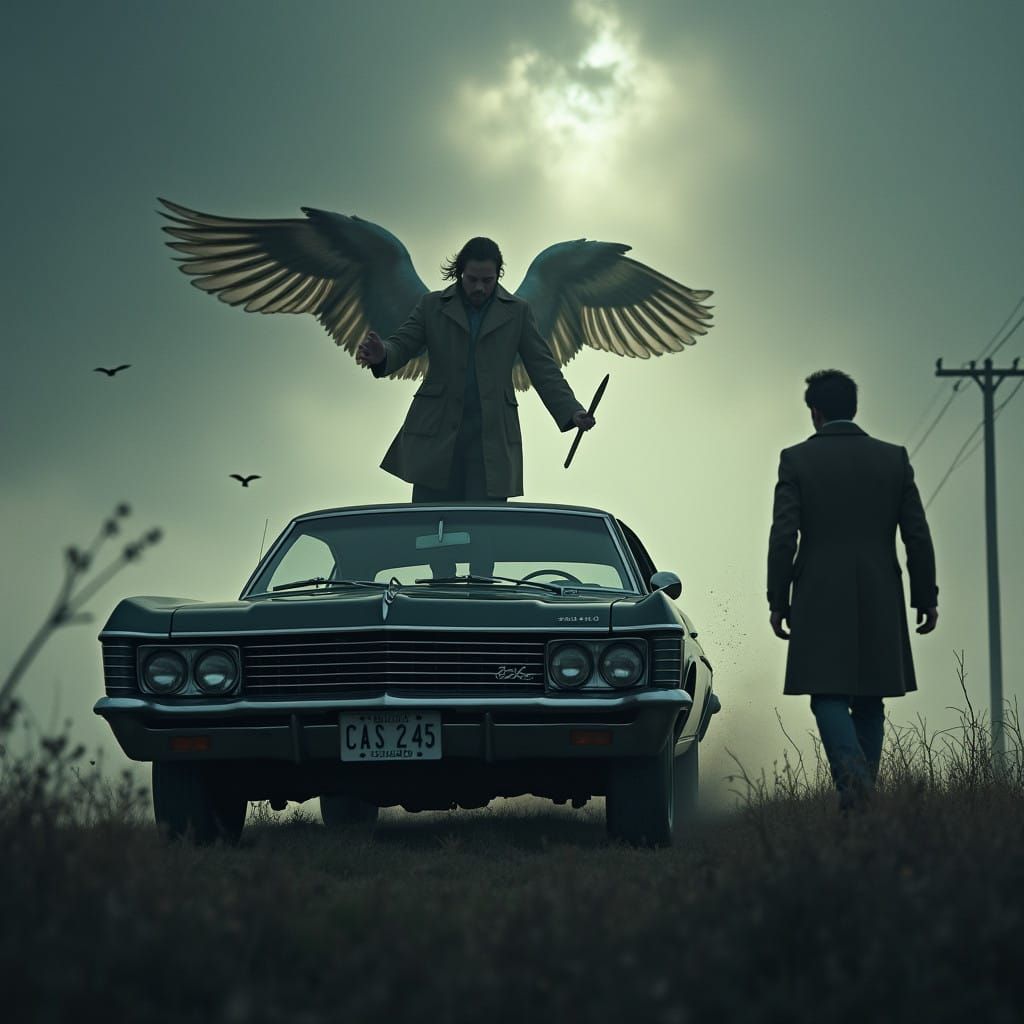 Angel Falls on 1967 Chevrolet Impala in Gritty, Cinematic St...