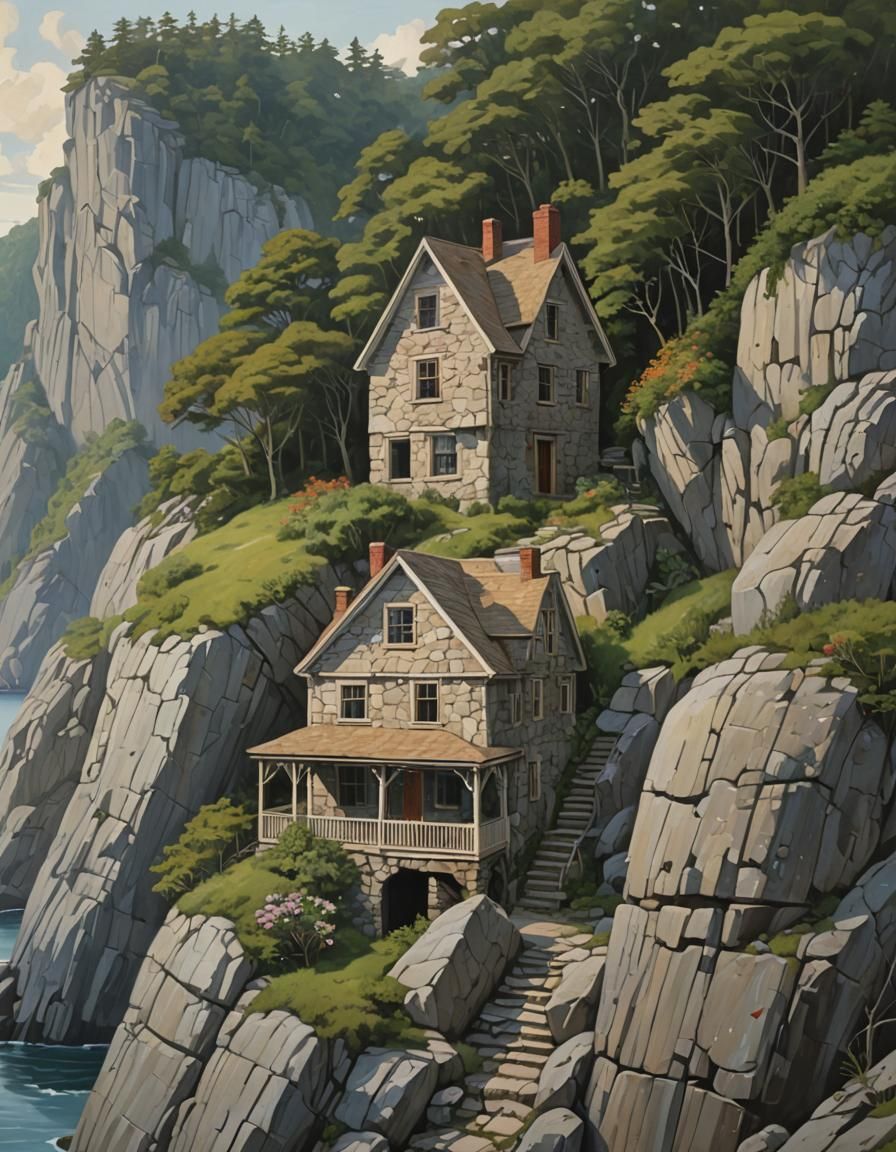 Katie's Island Fortress: An Artist's Retreat