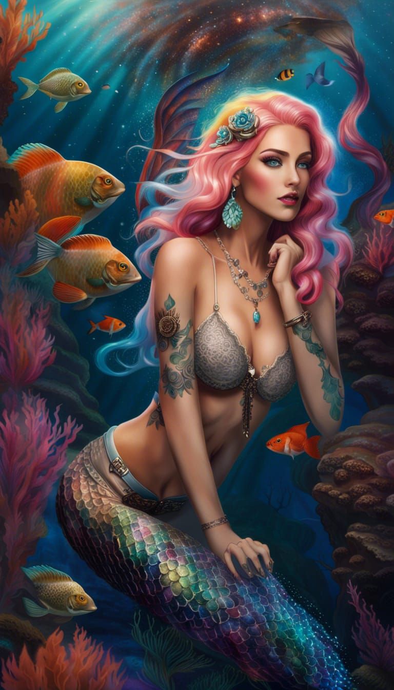 Mermaid Pondering