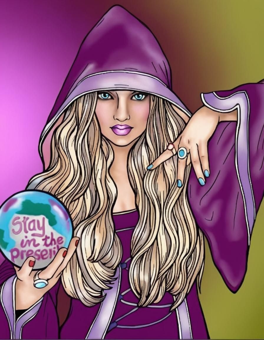 Sorceress's Crystal Ball: A Magical Message