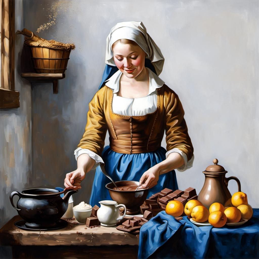 Melting the Chocolate (Vermeer)