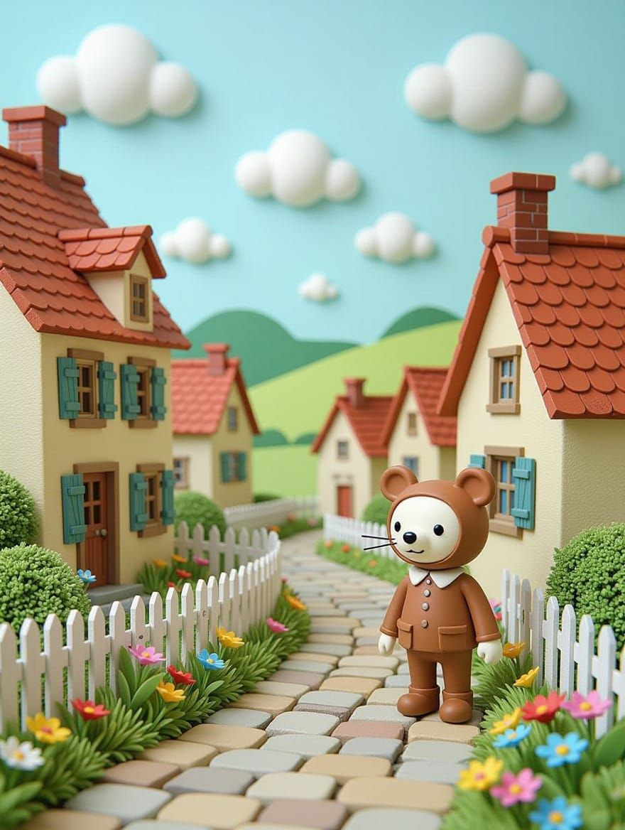 A Gummigami Anthromorph in 3D Doodlecraft and Pyrographic Whittling in Spring