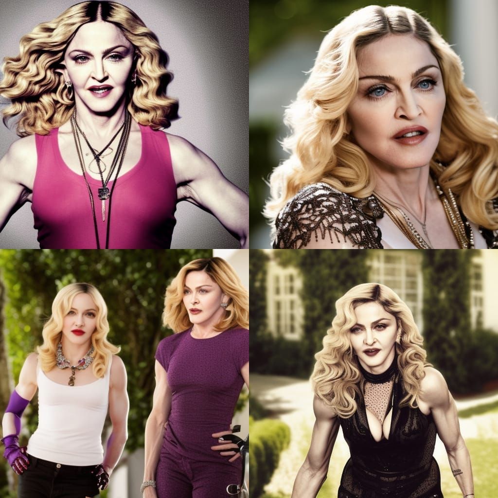 Madonna on Desperate Housewives, Professional Photography