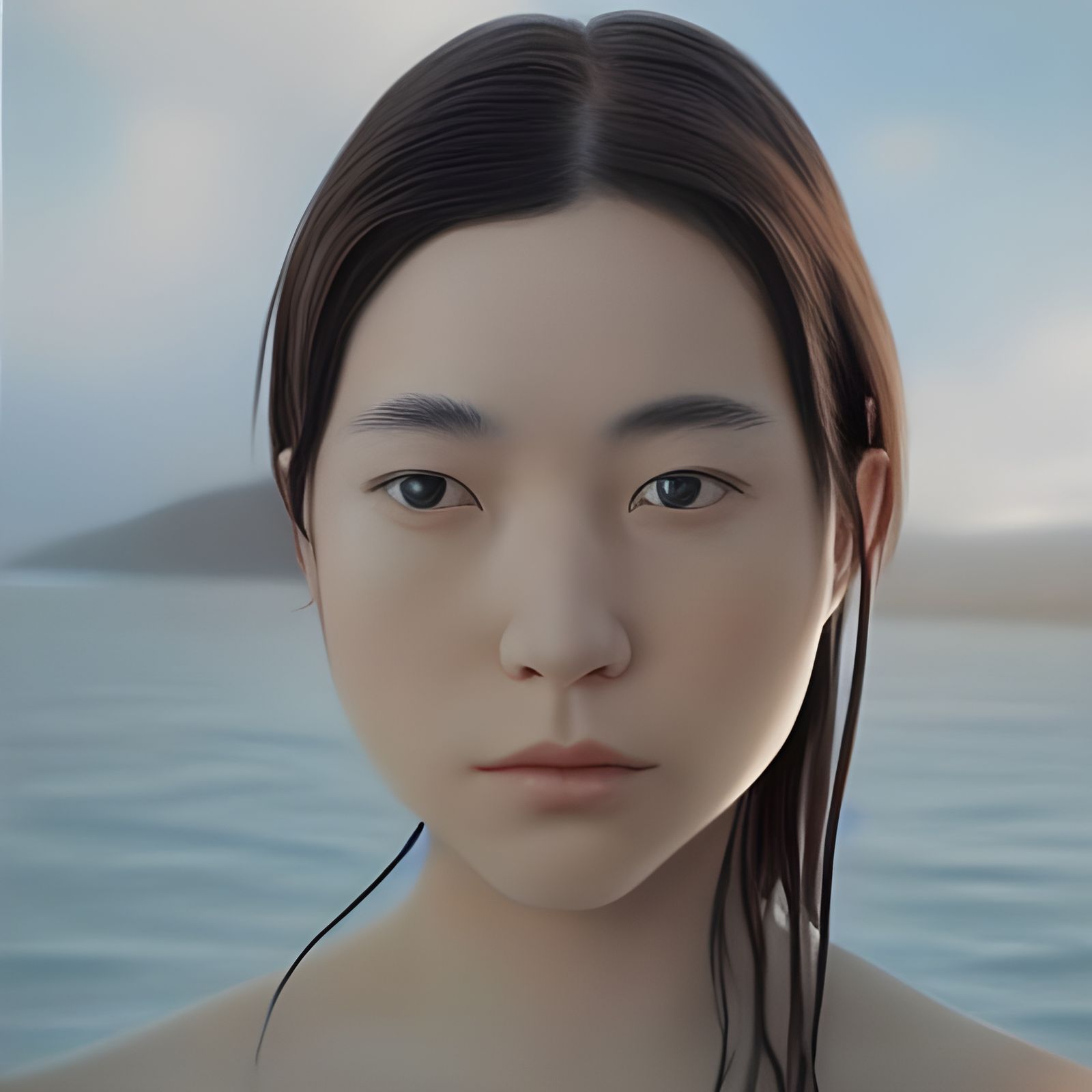 Hyperrealistic Portrait of a Woman