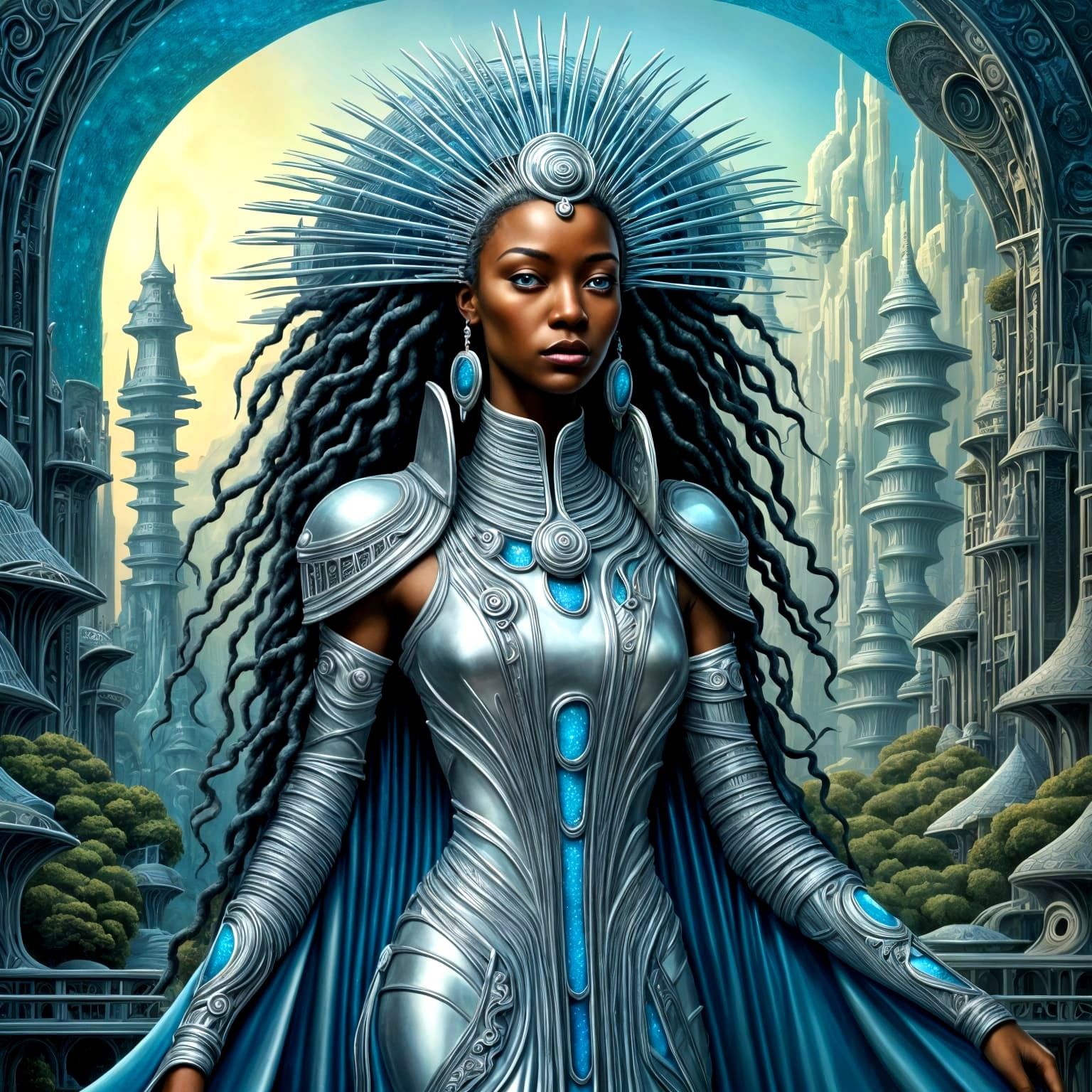 Adawar Swarnen, Silver Pharoah of Planet Ark Otephu