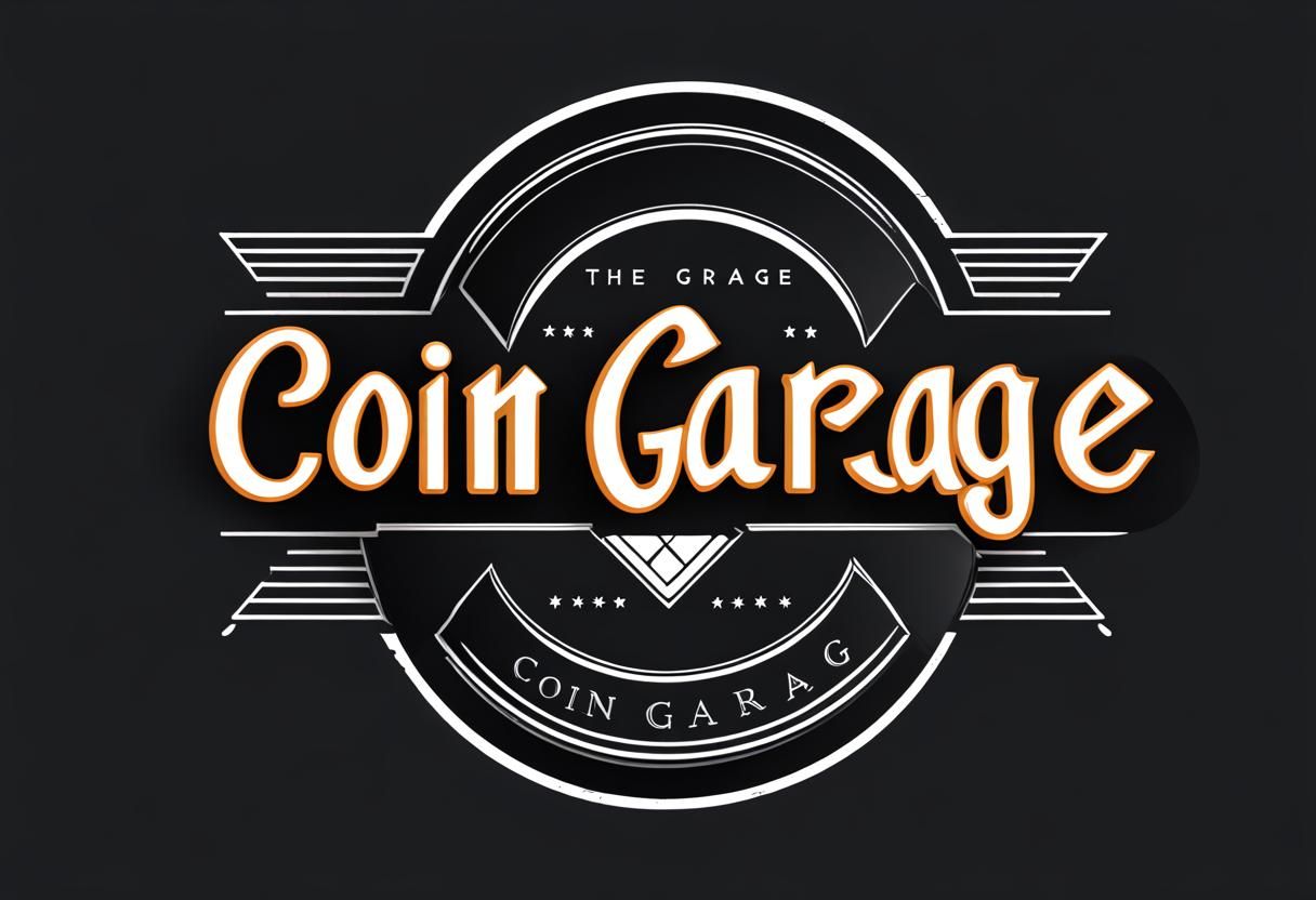 The Coin Garage Logo in Bank Style