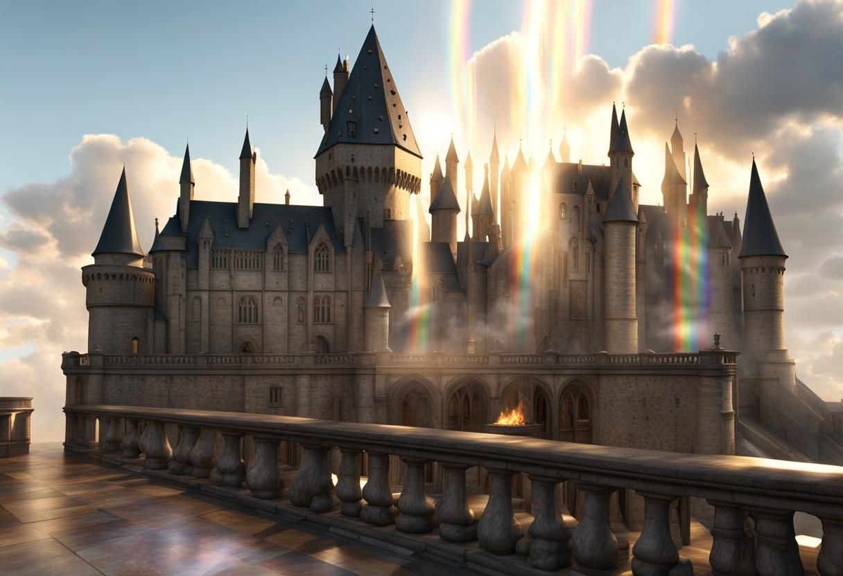 Hogwarts School of Wizardry in Ultra HD Realism