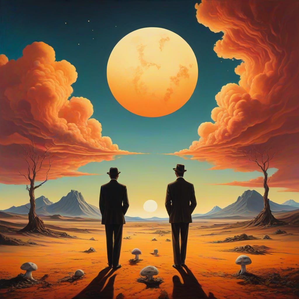 Surreal Dreamscapes in Vibrant Colors