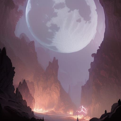 Sinister Moon Elf Caverns