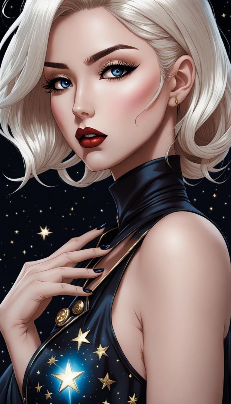 Sailor Moon in Star Room, Dark Fantasy Comic