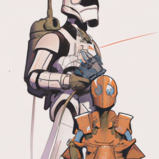 MTF Armor and X-Wing Suit, Comic Art