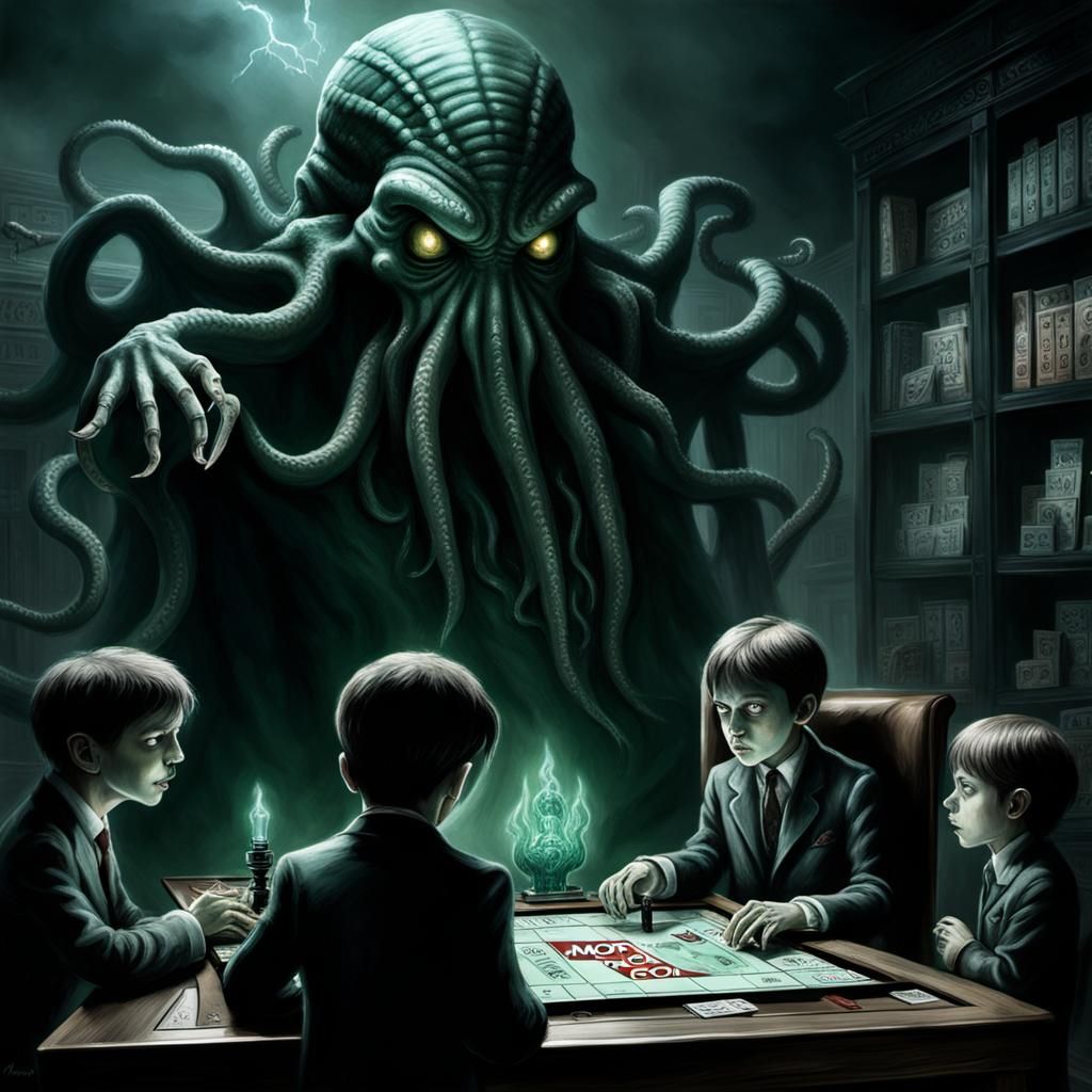 Cthulhu's Game: Monopoly in the Dark, Ominous Style