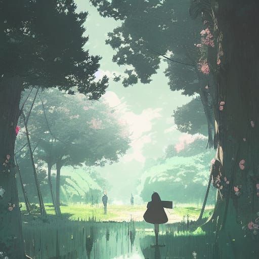 Anime Landscape Grand Opening by Studio Ghibli