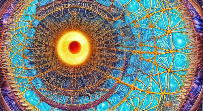 Surreal Male Figure in Dreamlike Digital Art