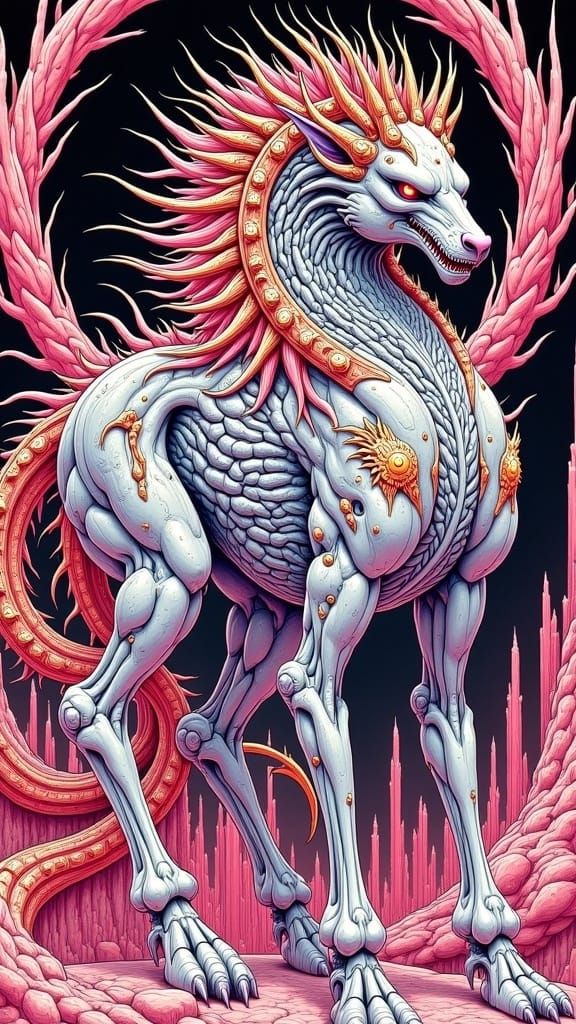 Biomechanical Abomination Emerges: Junji Ito Style