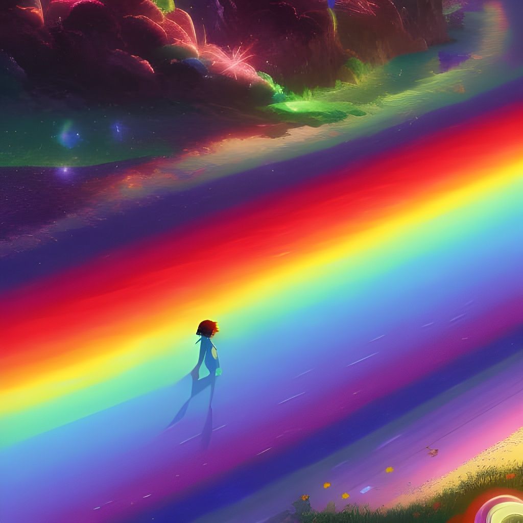 Anime Rainbow Road