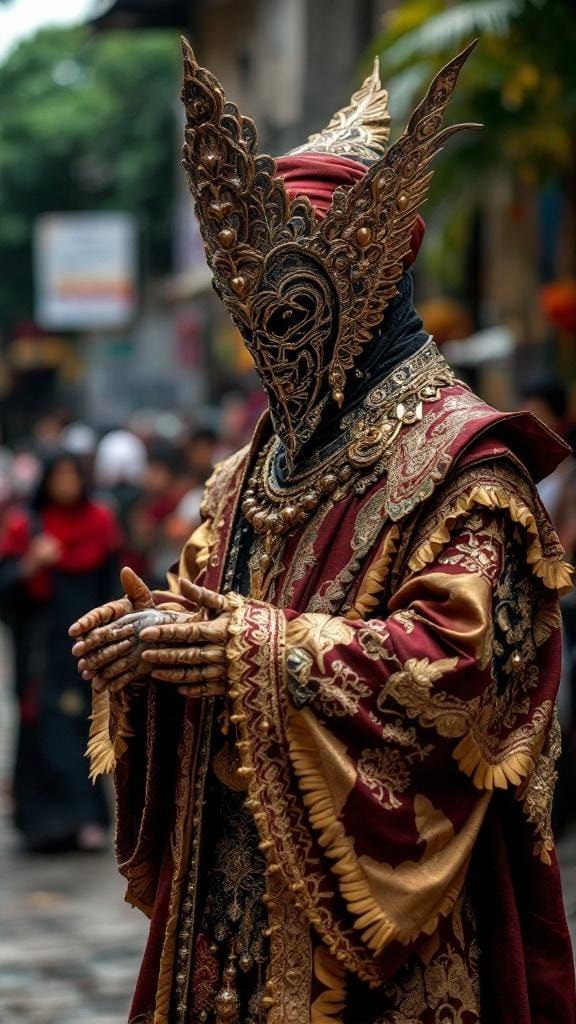 Cepot Puppet in War Robes, Sundanese Art