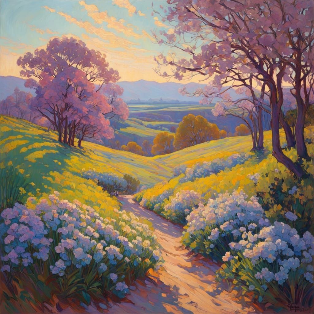 Spring landscape