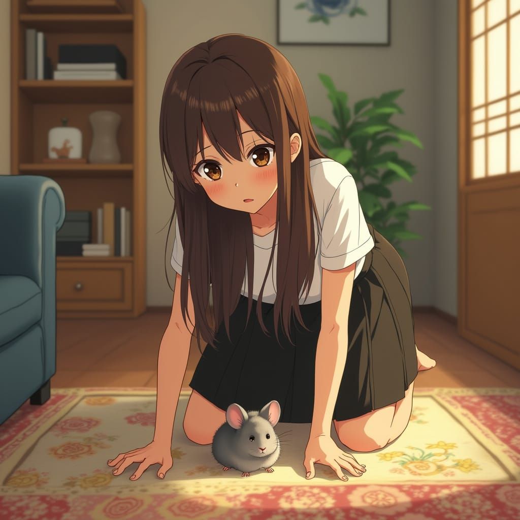 Lost Chinchilla: Japanese Living Room Search